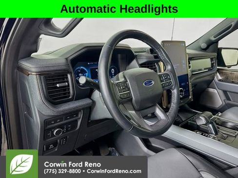 Certified 2023 Ford F150 Lightning Lariat w/ Equipment Group 511A High image 9