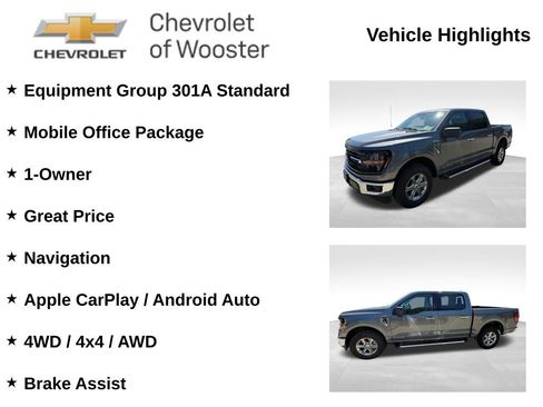 Used 2024 Ford F150 XLT w/ Mobile Office Package AWD/4WD image 2