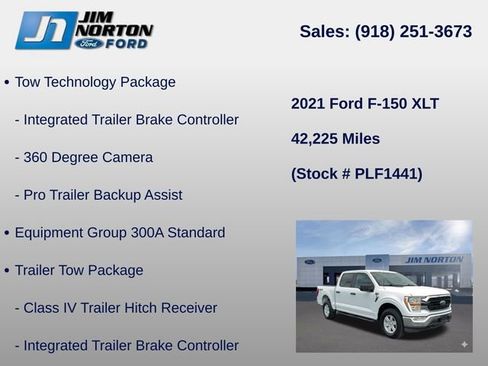 Used 2021 Ford F150 XLT w/ Trailer Tow Package AWD/4WD image 11
