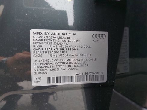 New 2027 Audi Q6 e-tron Premium AWD/4WD image 40