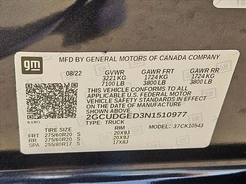 Used 2022 Chevrolet Silverado 1500 LTZ image 21