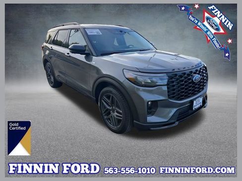 Certified 2025 Ford Explorer ST-Line w/ ST-Line Street Pack AWD/4WD image 1
