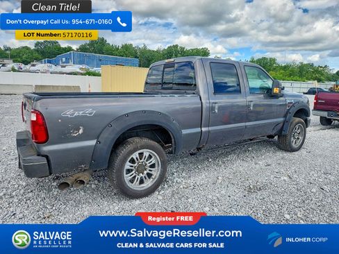 Used 2008 Ford F250 4x4 Crew Cab Super Duty image 4
