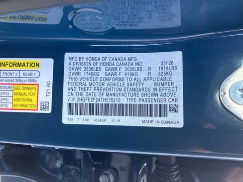 Certified 2026 Honda Civic LX image 35