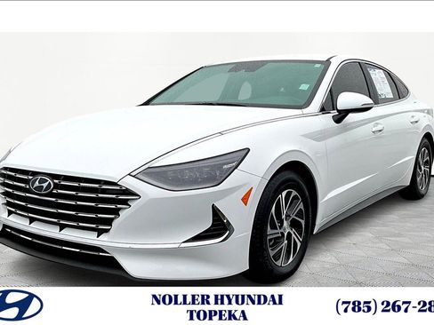 Used 2023 Hyundai Sonata Blue w/ Cargo Package image 1