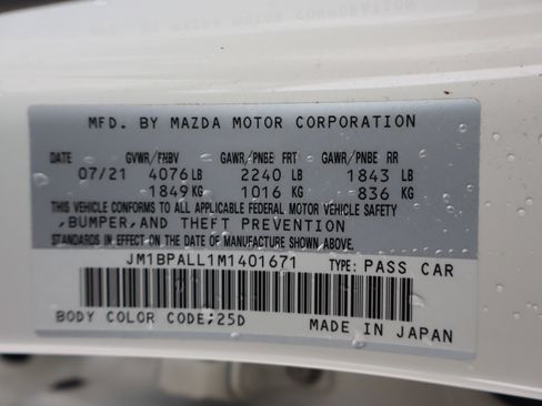 Used 2021 MAZDA MAZDA3 s image 43