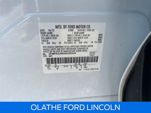 Used 2022 Ford Edge SEL w/ Sport Appearance Package image 25