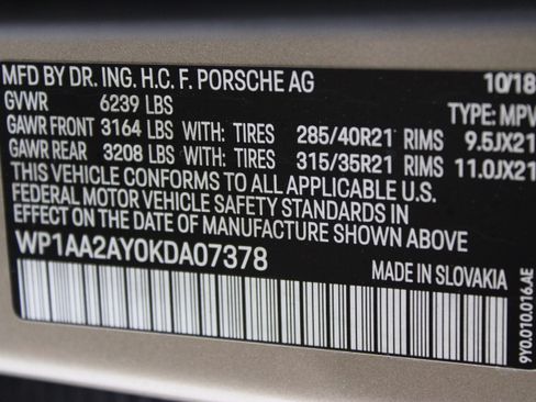 Used 2019 Porsche Cayenne AWD/4WD image 44