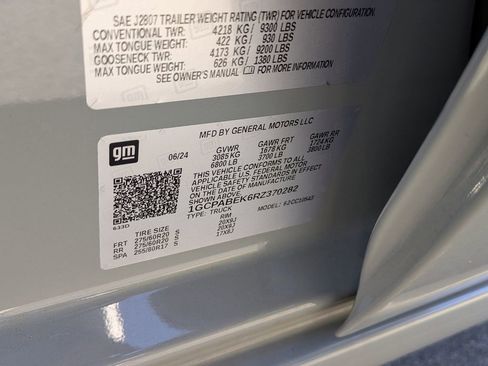 Used 2024 Chevrolet Silverado 1500 Custom w/ LPO, Dark Essentials Package image 32