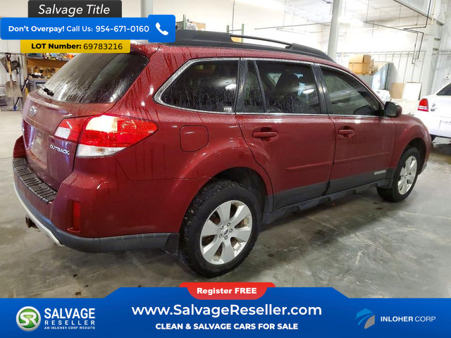 Used 2012 Subaru Outback 2.5i Limited w/ Moonroof Pkg AWD/4WD image 4