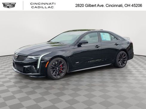 Used 2022 Cadillac CT4 V Blackwing w/ Driver Assist Package RWD image 1