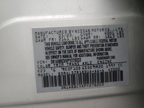Used 2023 Nissan Sentra SV FWD image 33