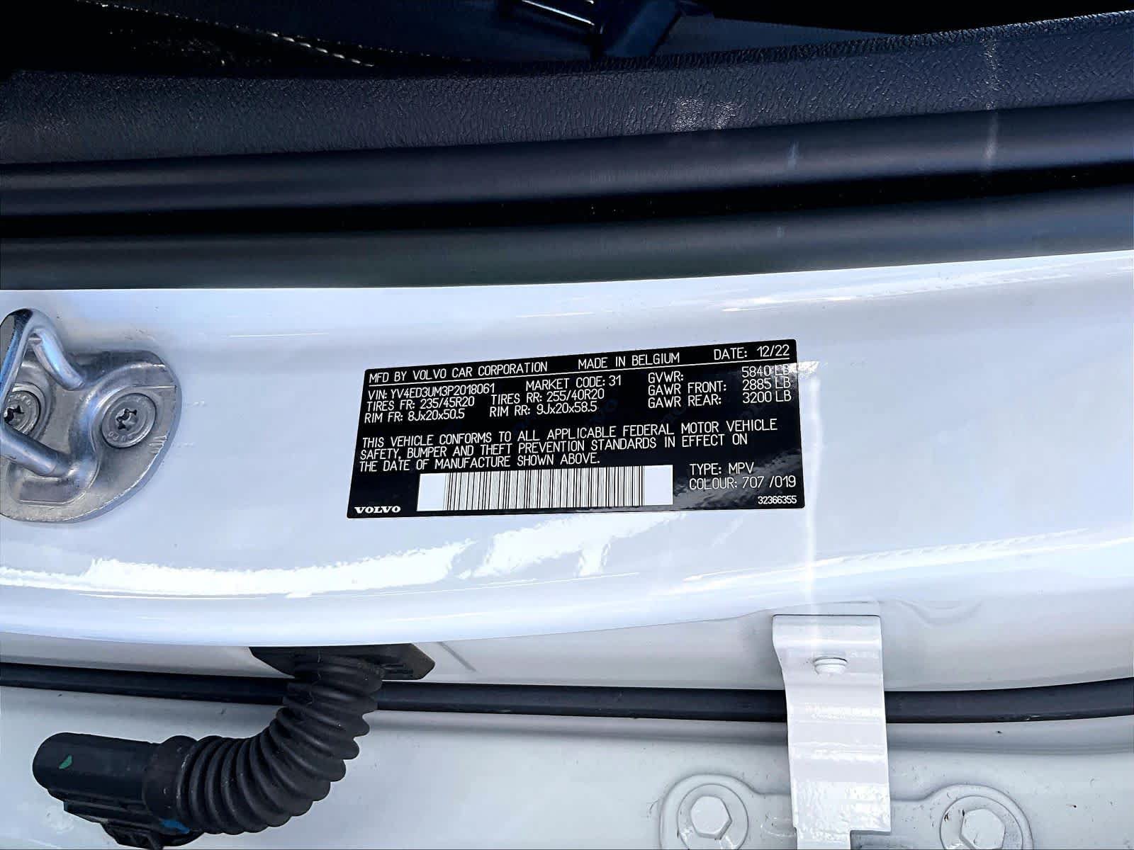 Used 2023 Volvo XC40 Recharge Ultimate AWD/4WD image 34