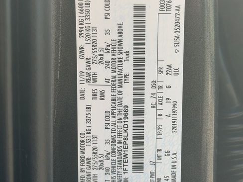 Used 2020 Ford F150 XL w/ Equipment Group 101A Mid image 29