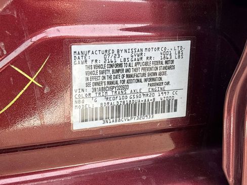 Certified 2023 Nissan Sentra SV image 29