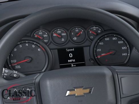 New 2026 Chevrolet Silverado 1500 Custom w/ Turbomax Blackout Package RWD image 20