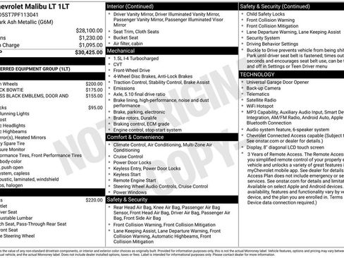 Used 2023 Chevrolet Malibu LT FWD image 2