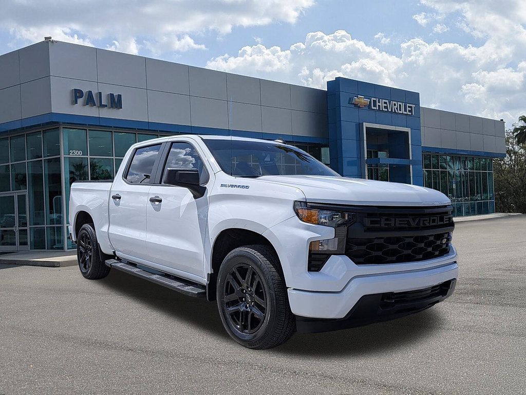 Certified 2024 Chevrolet Silverado 1500 Custom RWD image 1