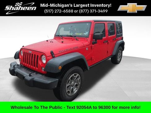 Used 2016 Jeep Wrangler Unlimited Rubicon w/ Dual Top Group AWD/4WD image 1