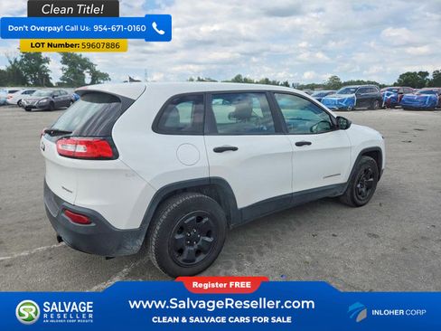 Used 2016 Jeep Cherokee Sport w/ Cold Weather Group AWD/4WD image 4
