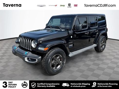 Used 2023 Jeep Wrangler Unlimited Sahara w/ Cold Weather Group AWD/4WD image 1