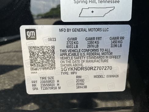 Certified 2024 Cadillac XT5 Premium Luxury w/ LPO, Floor Liner Package AWD/4WD image 35