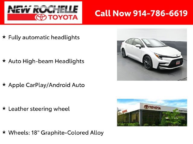 Certified 2025 Toyota Corolla SE w/ Convenience Package FWD image 11
