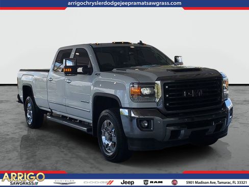 Used 2019 GMC Sierra 3500 SLT w/ Duramax Plus Package AWD/4WD image 1