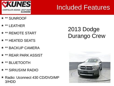 Used 2013 Dodge Durango Crew image 3