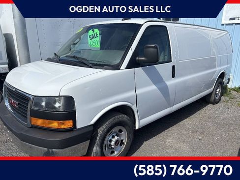 Used 2019 GMC Savana 3500 Extended w/ Chrome Appearance Package RWD image 2