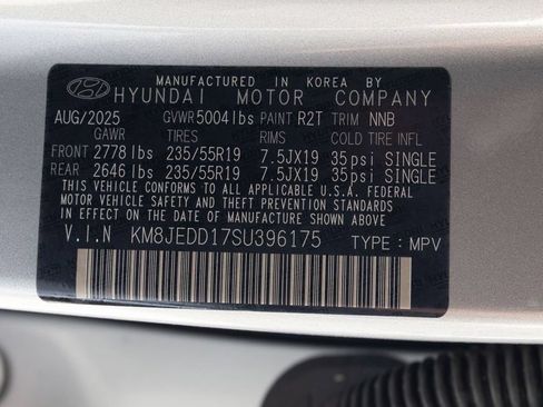 New 2025 Hyundai Tucson Limited AWD/4WD image 40