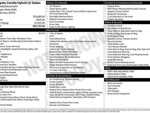 Used 2021 Toyota Corolla LE image 39