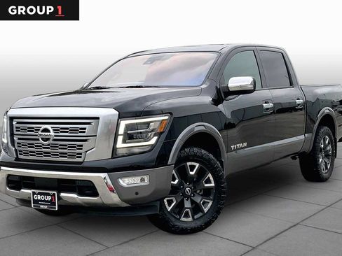 Used 2023 Nissan Titan Platinum Reserve w/ Moonroof Package AWD/4WD image 1