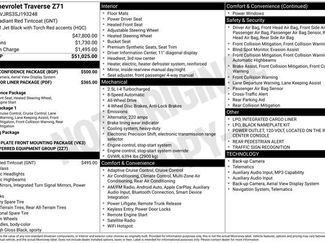 Used 2025 Chevrolet Traverse Z71 w/ Driver Confidence Package video 2