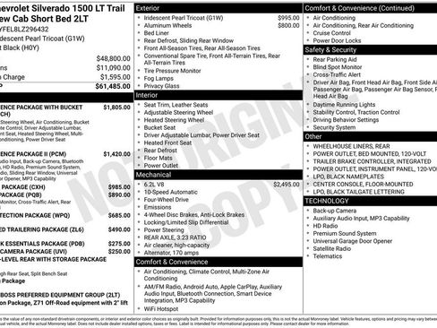 Used 2020 Chevrolet Silverado 1500 LT Trail Boss AWD/4WD image 12