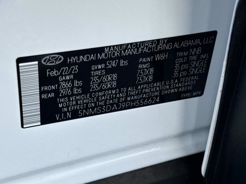 Used 2023 Hyundai Santa Fe SEL w/ Premium Package image 30