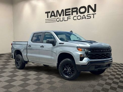 Used 2026 Chevrolet Silverado 1500 Custom Trail Boss w/ Dark Appearance Package AWD/4WD image 1