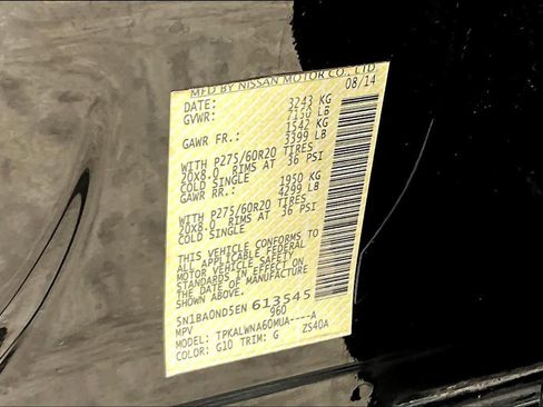 Used 2014 Nissan Armada Platinum image 33