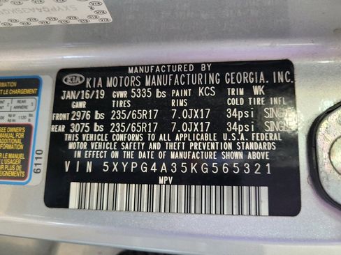 Used 2019 Kia Sorento FWD image 33