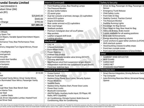 Used 2013 Hyundai Sonata Limited image 3