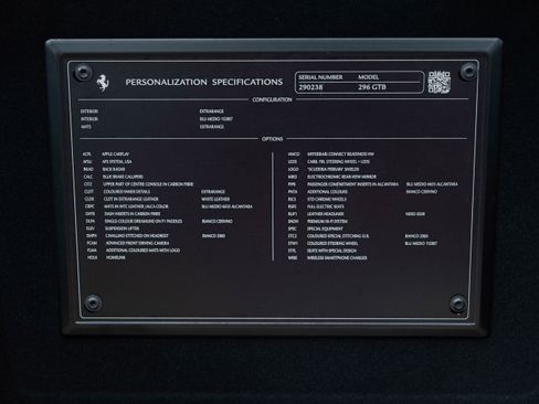 Used 2023 Ferrari 296 GTB Base image 12