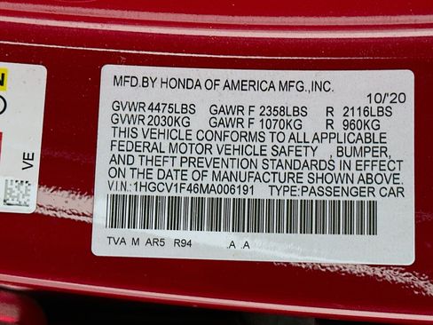 Used 2021 Honda Accord Sport Special Edition image 12