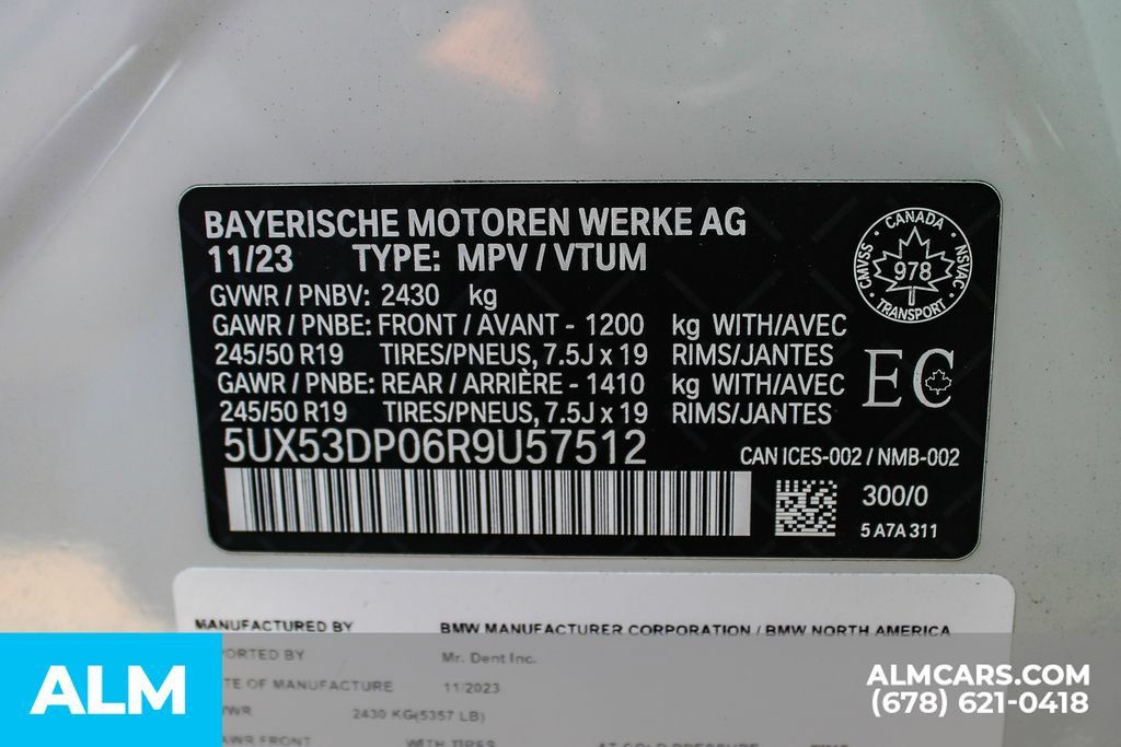 Used 2024 BMW X3 xDrive30i AWD/4WD image 40