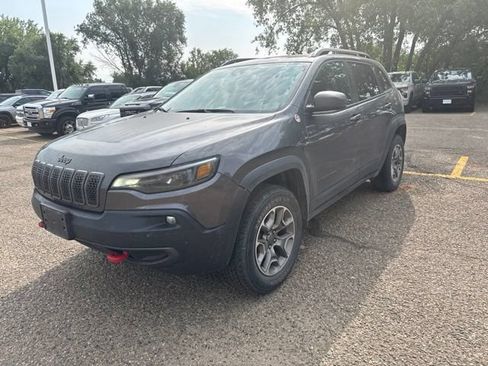 Used 2021 Jeep Cherokee Trailhawk AWD/4WD image 8