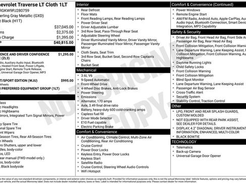 Used 2023 Chevrolet Traverse LT FWD image 11