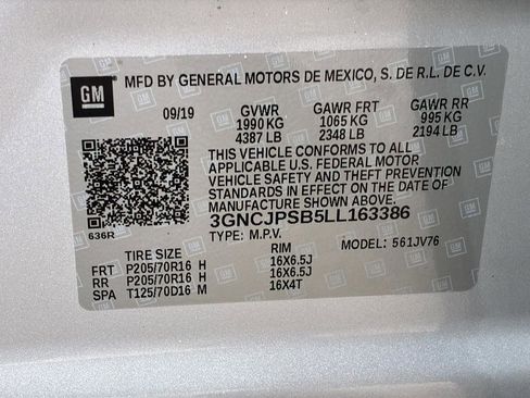 Used 2020 Chevrolet Trax LT AWD/4WD image 26