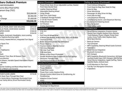 Used 2025 Subaru Outback Premium image 3