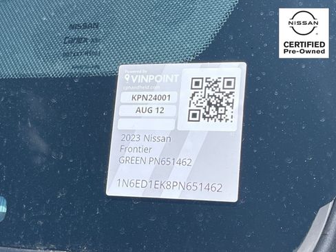 Certified 2023 Nissan Frontier PRO-4X w/ Pro Convenience Package AWD/4WD image 31