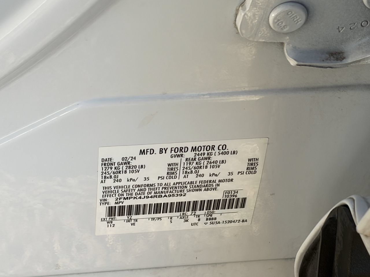 Used 2024 Ford Edge SEL AWD/4WD image 31