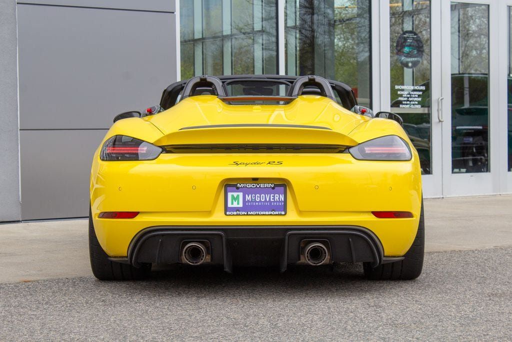 Used 2024 Porsche 718 Boxster Spyder RS w/ Weissach Package RWD image 10
